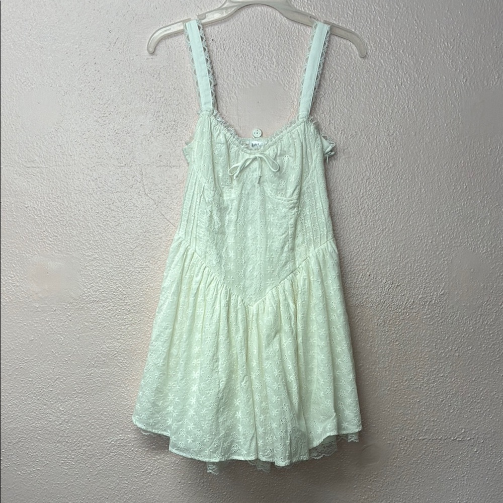 Charming Cream Kids Dress